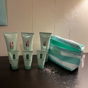Clinique 7 Day Scrub Clean lot with bag